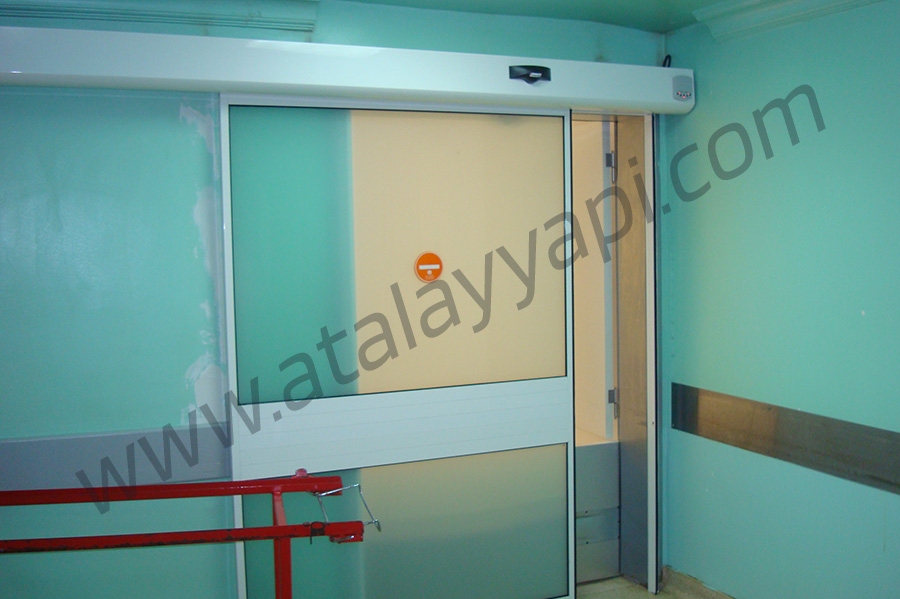 Şişli Etfal Hastanesi Fotoselli Otomatik Döner Kapı