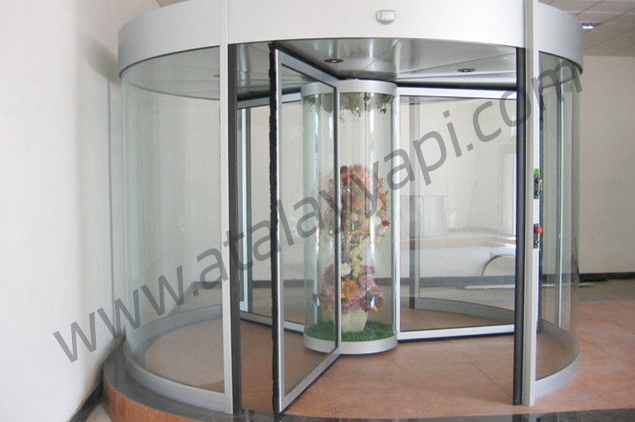 VİTRİNLİ DÖNER KAPILAR