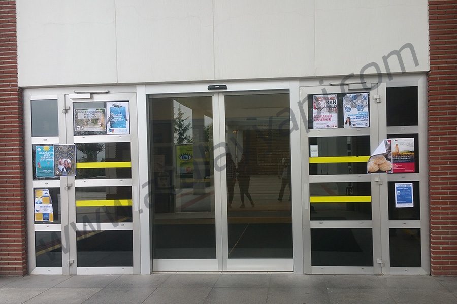 Sabancı Üniversitesi Fotoselli Otomatik Döner Kapı