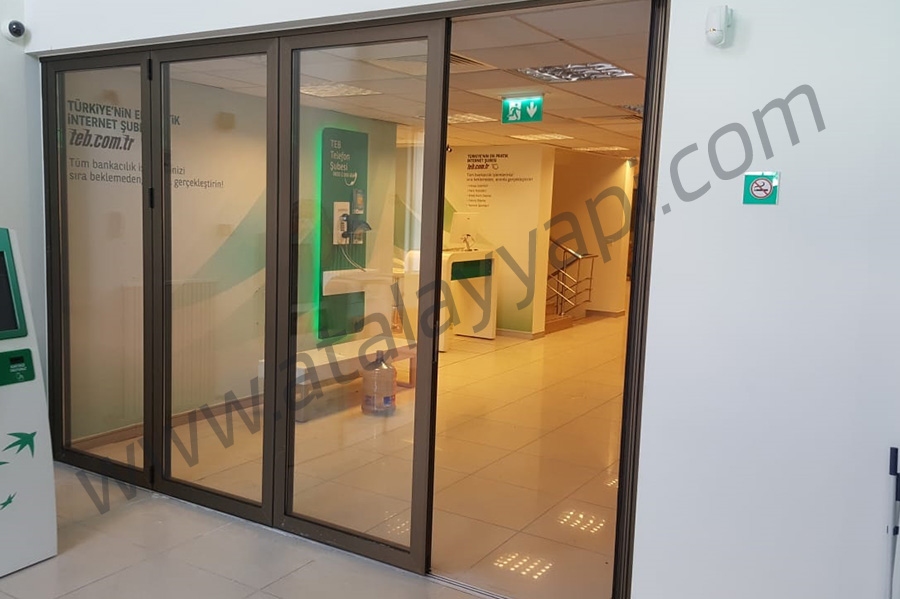 Teb Alüminyum Isı Yalıtımlı Kapı Üretimi