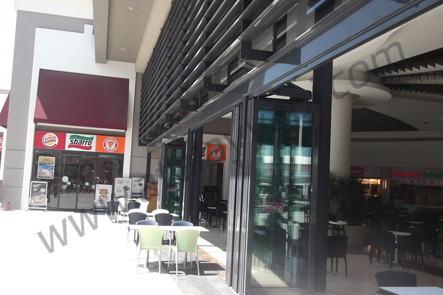 Arena Park Avm Isı Yalıtımlı Kayar Toplanır Üretimi